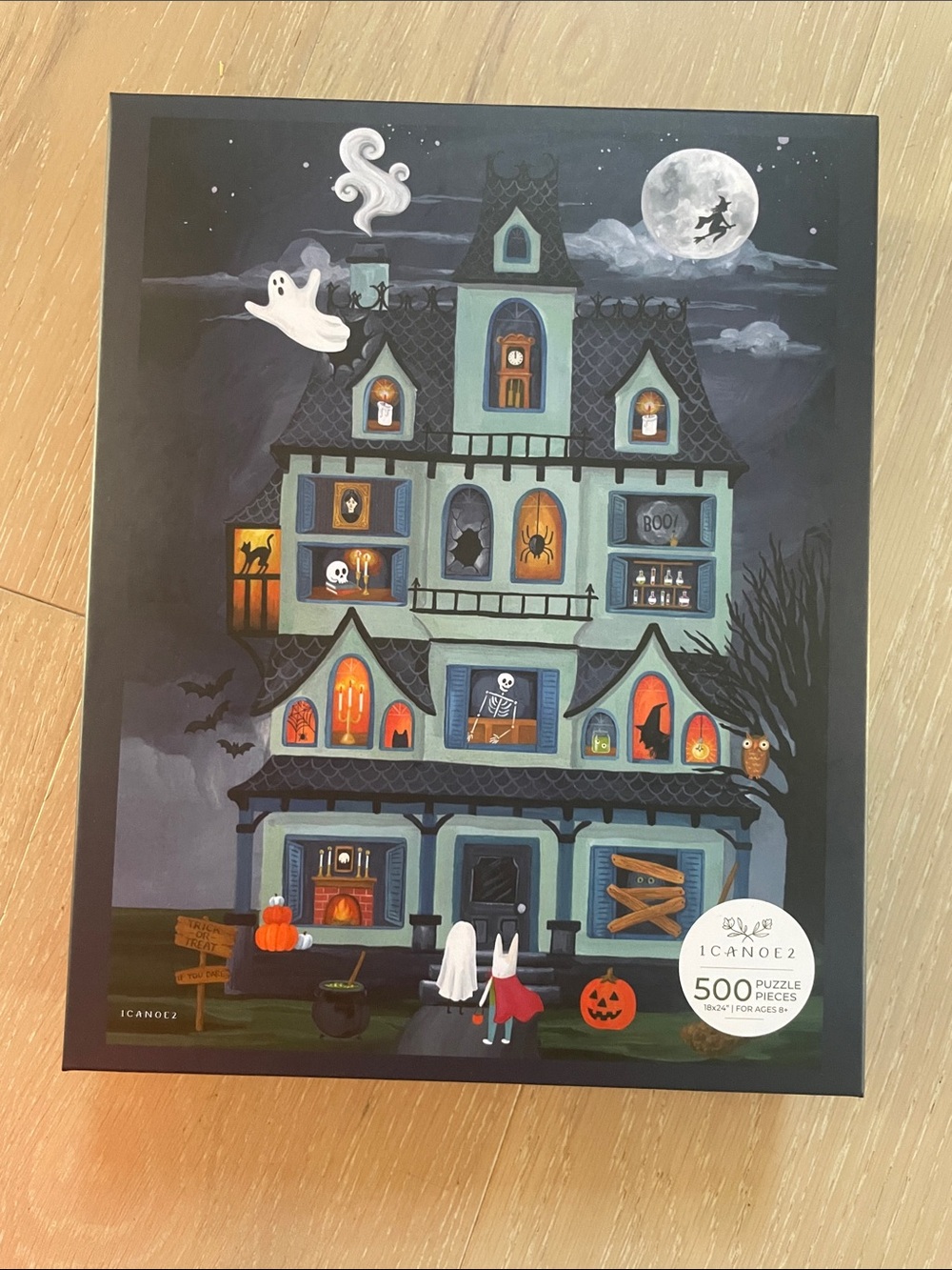 1 Canoe 2 Haunted House 500-Piece Puzzle